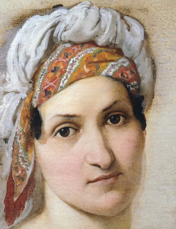 Ritratto della moglie Vincenza Scaccia - Brera Milano